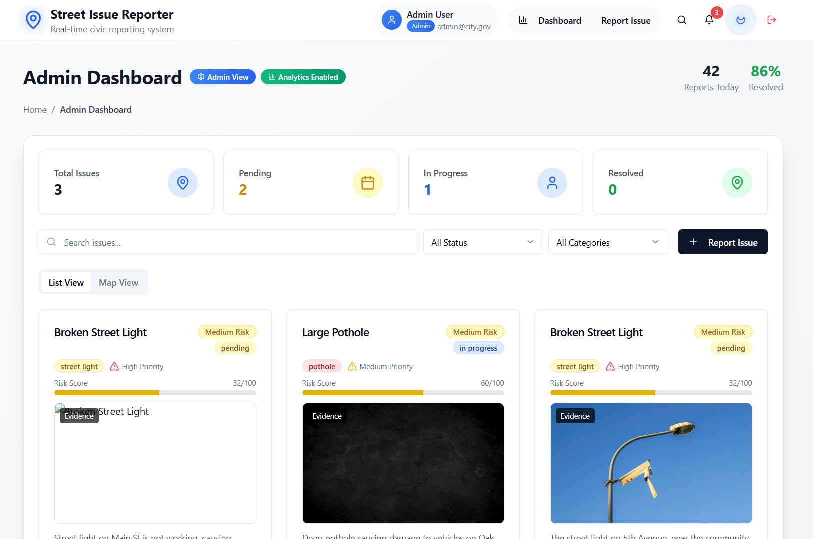 Civic Connect Platform