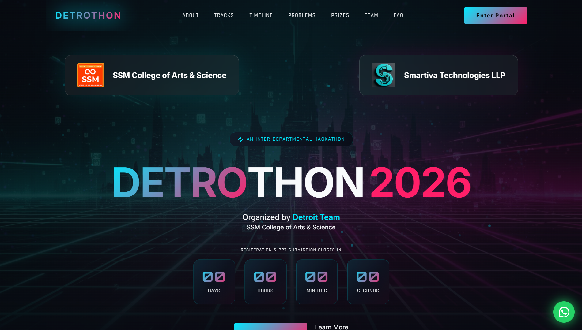 Detrothon 2026 Hackathon Website